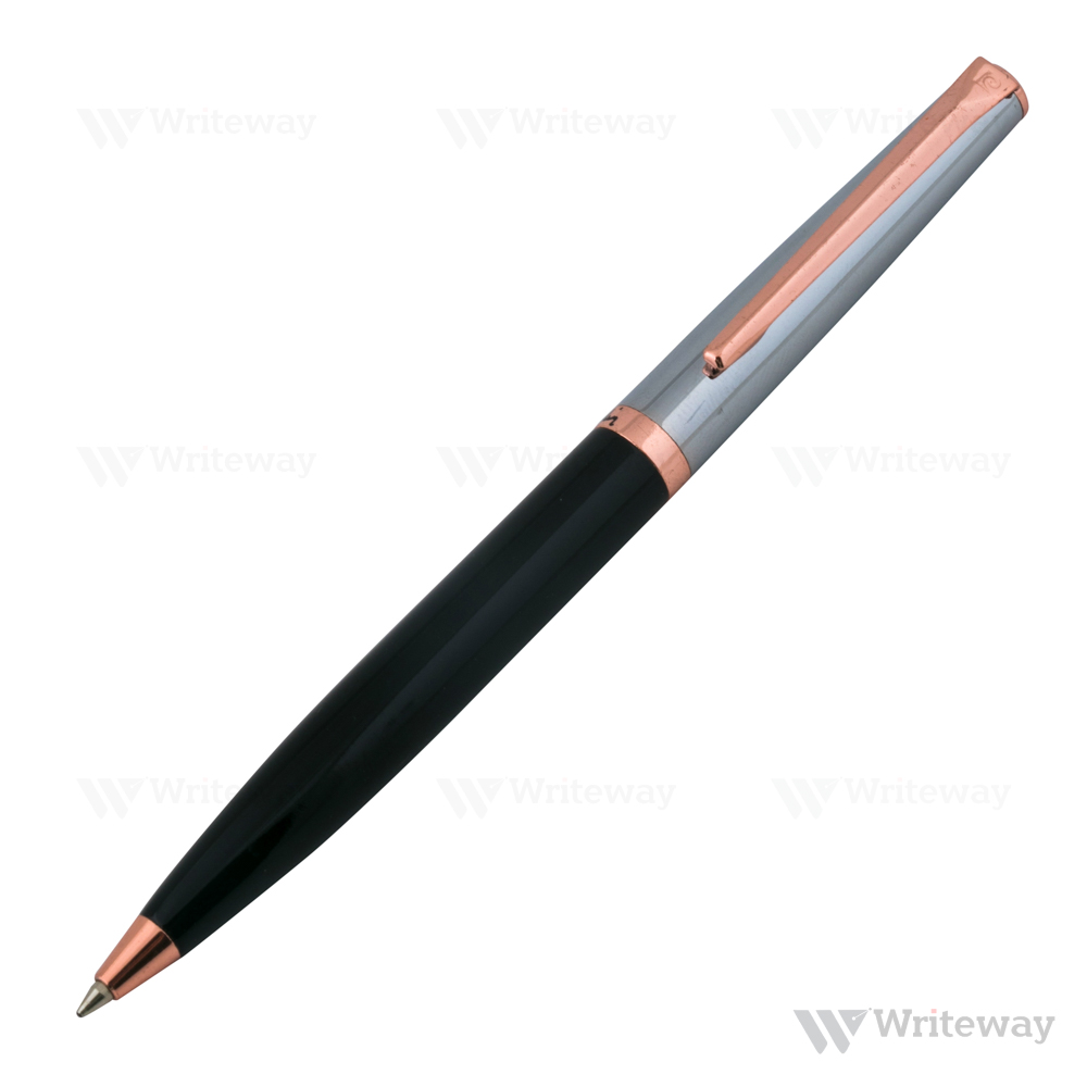 PIERRE CARDIN CREST WHITE GOLD BALL PEN 